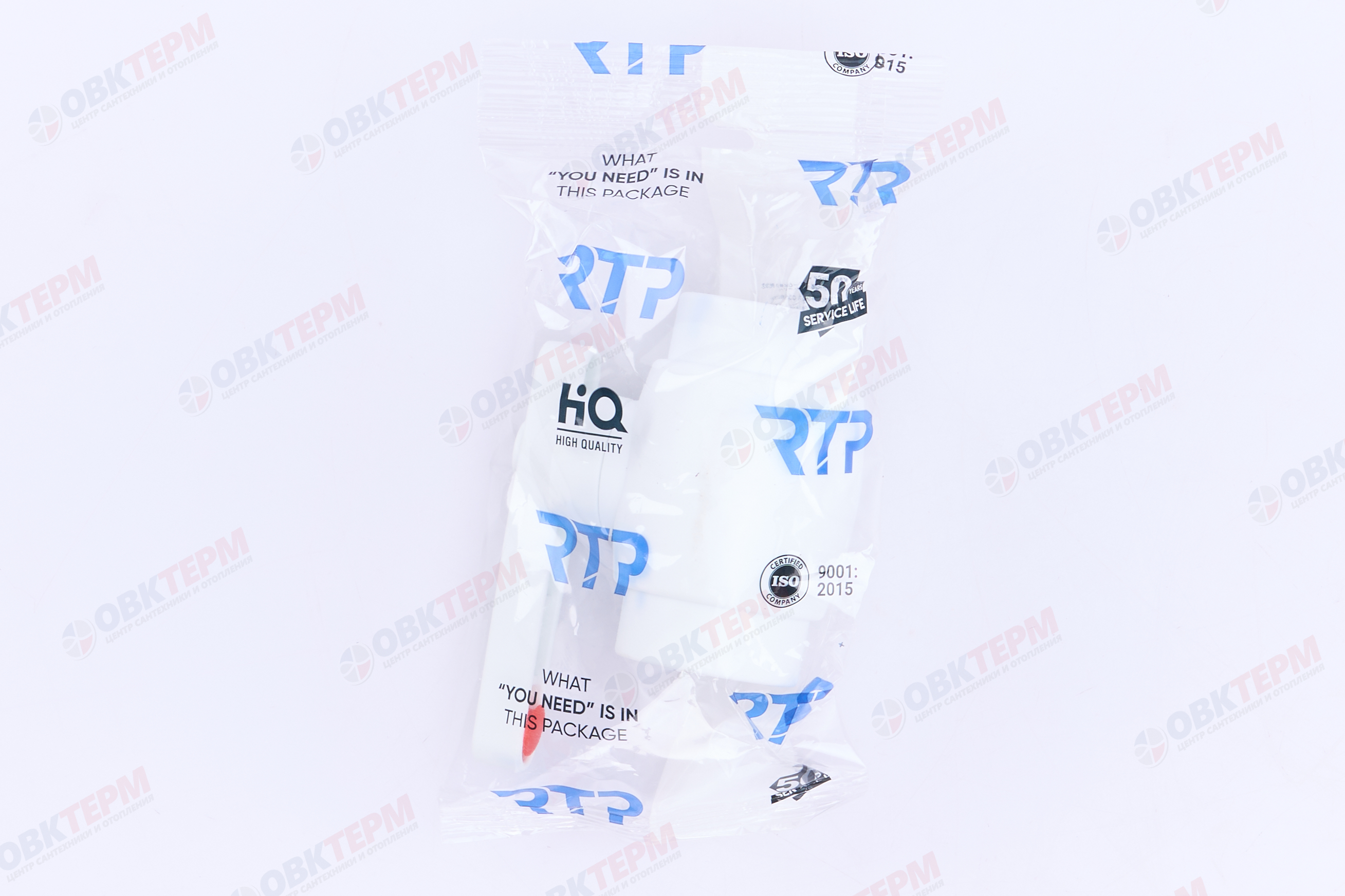 Кран  шаровый  полнопроходной 32  (латунный  шар)    БЕЛЫЙ PP-R   (RTP)    (20/1) - миниатюра №7