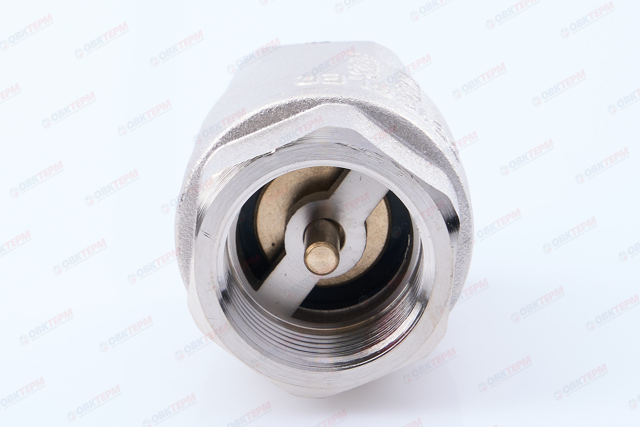 Клапан обратный    ZEISSLER  никелированный     3/4"   (1/50) - Изображение №5