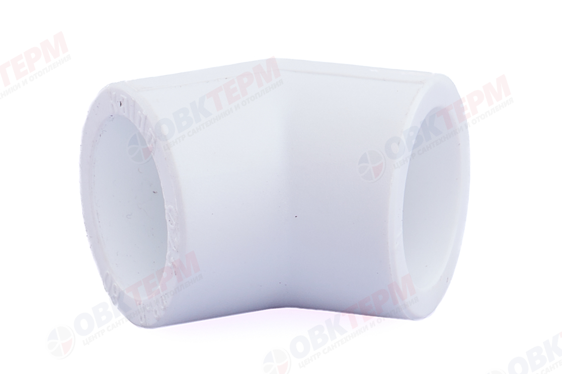 Угол 45*  25    БЕЛЫЙ PP-R     (KALDE)     (300) - Изображение №2