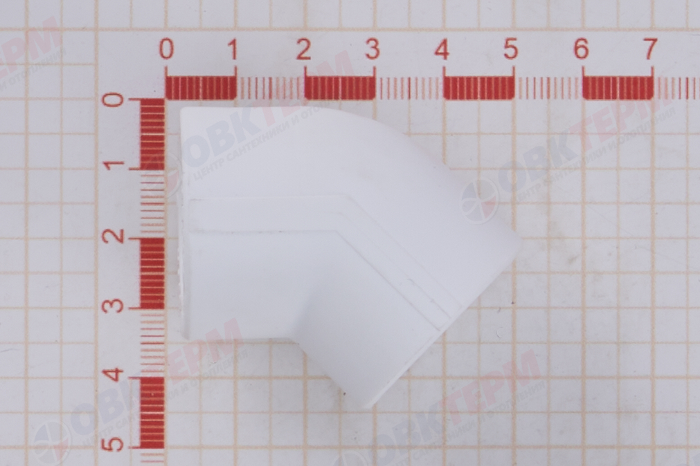 Угол 45*  25    БЕЛЫЙ PP-R     (KALDE)     (300) - Изображение №4