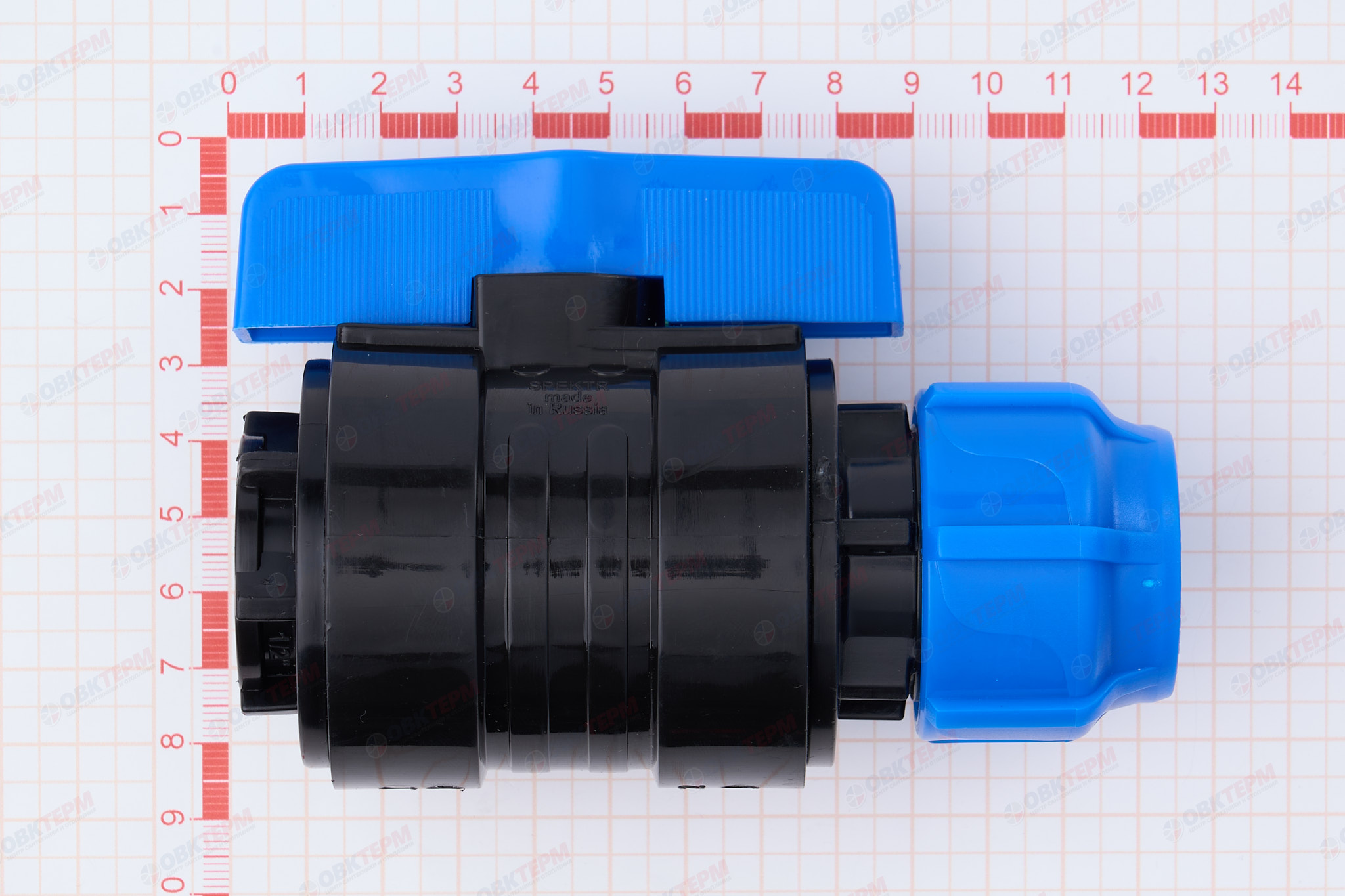 Кран      25  *  1/2" в     ПНД  ИТАЛ/Spektr   (120/10шт) - миниатюра №6