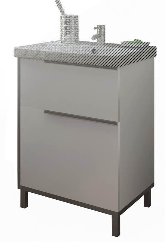 Тумба напольная EvaGold  60 "Chelsea" (ум Como 60) - Изображение №1
