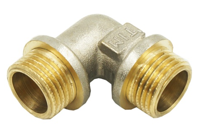 Угол    1/2" нн  Никель ZEISSLER                   (120/10) - Изображение №2