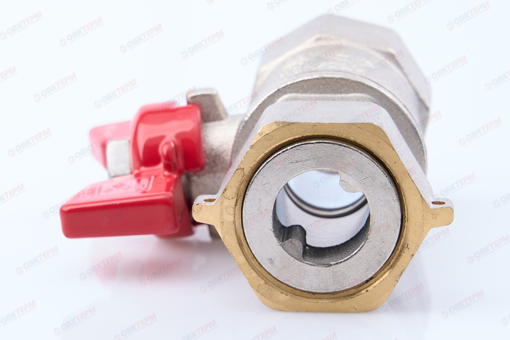 Кран шаровый    ВОДА KOER     3/4" ВВ   бабочка  с НВ СНГ  KR.222  (40/20 шт) - Изображение №5