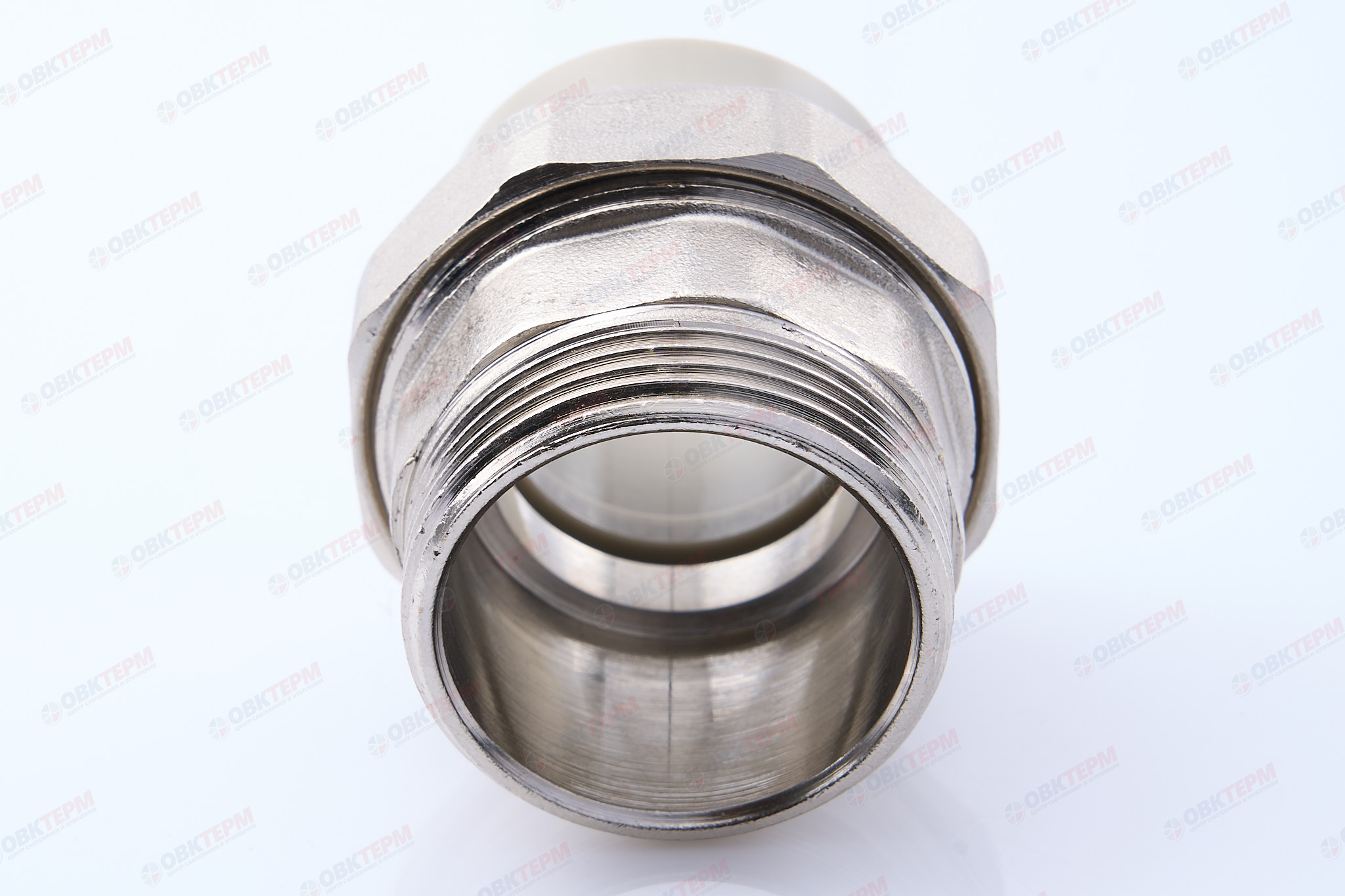 Разборное соединение   32 *  1 1/4"  Н    СЕРОЕ PP-R    (RTP)    (70/10) - миниатюра №4
