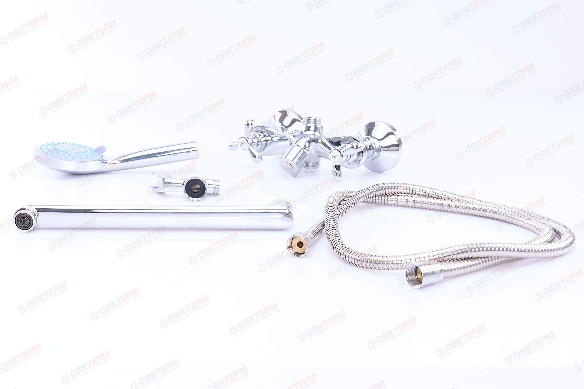 Смеситель д/ванны буксовый MIXXUS VEGA 140 EURO хром (10 шт/ящ) - миниатюра №3