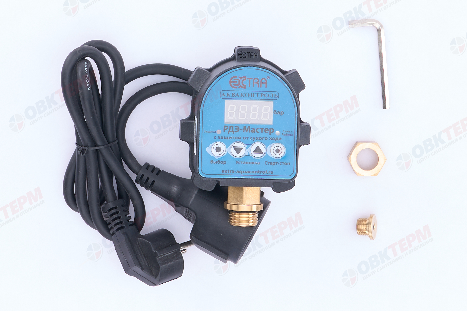 Реле давления электронное Extra РДЭ- Мастер-10-2,2 Акваконтроль (2,2кВт, 5%) - миниатюра №8