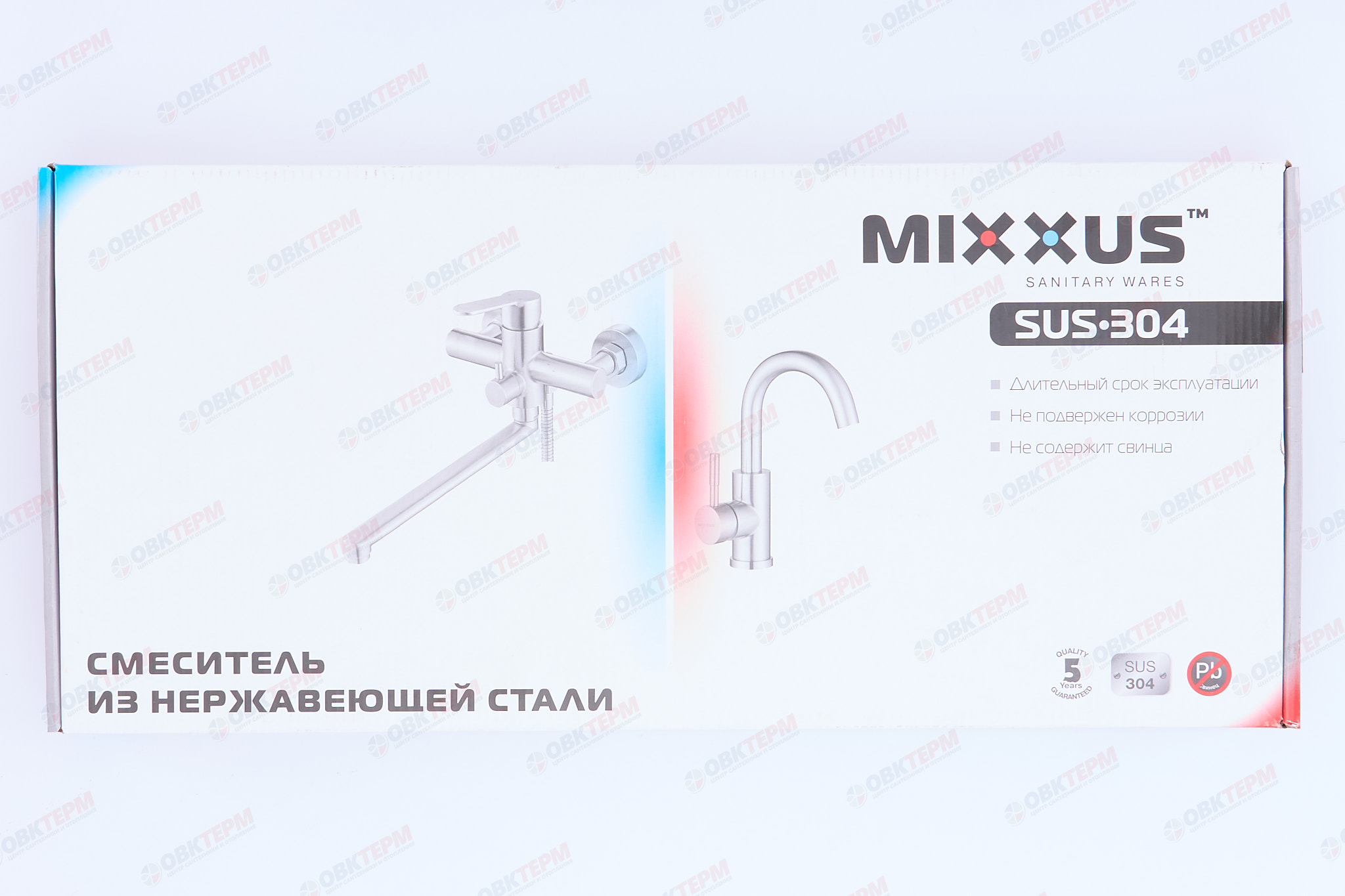 Смеситель д/кухни под ФИЛЬТР MIXXUS SUS 021 BLACK нерж/сталь (20 шт/ящ) - миниатюра №6