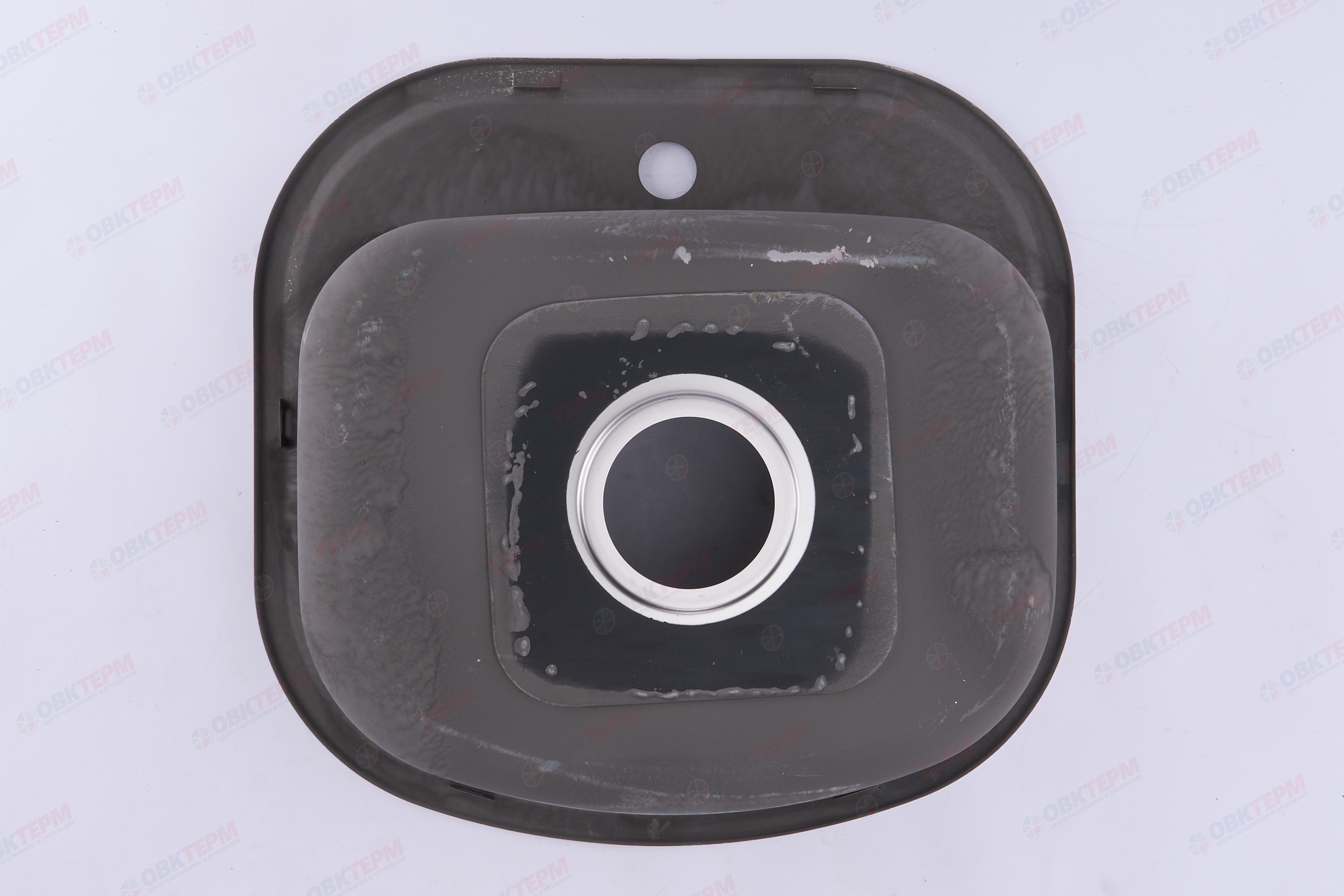 ZERIX мойка Z4947-08-180E (SATIN) ВРЕЗНАЯ /сифон (10шт/ящ) - миниатюра №6