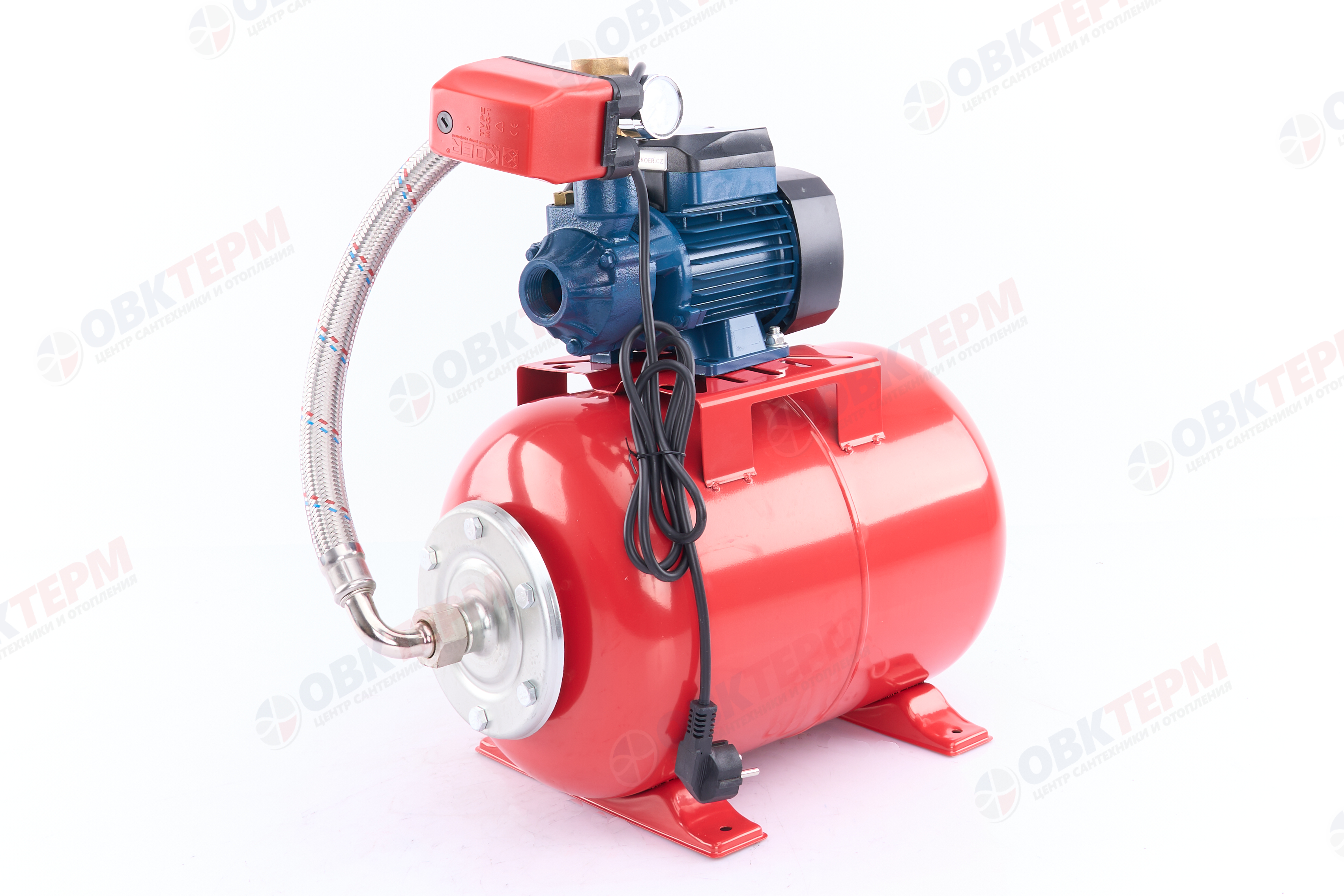 Станция насосная  AUTO QB60  KOER  (0,37кВт/35л.м./30м) - Изображение №2