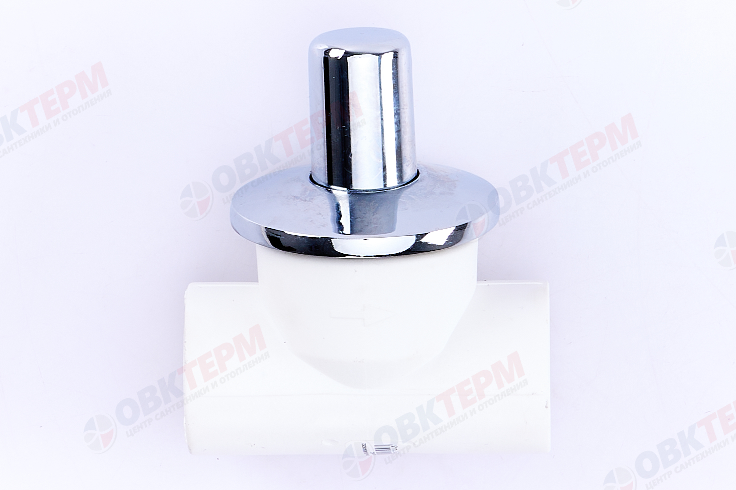 Вентиль  хром  32        БЕЛЫЙ PP-R   (RTP)    (20/1) - Изображение №3