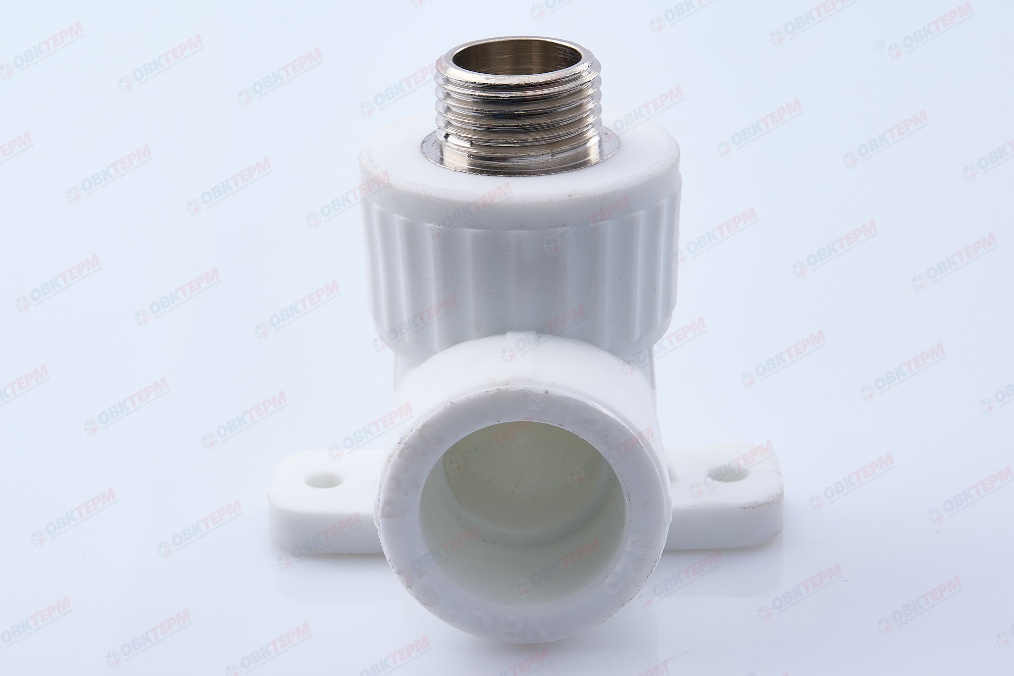 Угол монтажный  25 * 1/2"н   (VALFEX)  белый  (60/15) - Изображение №3