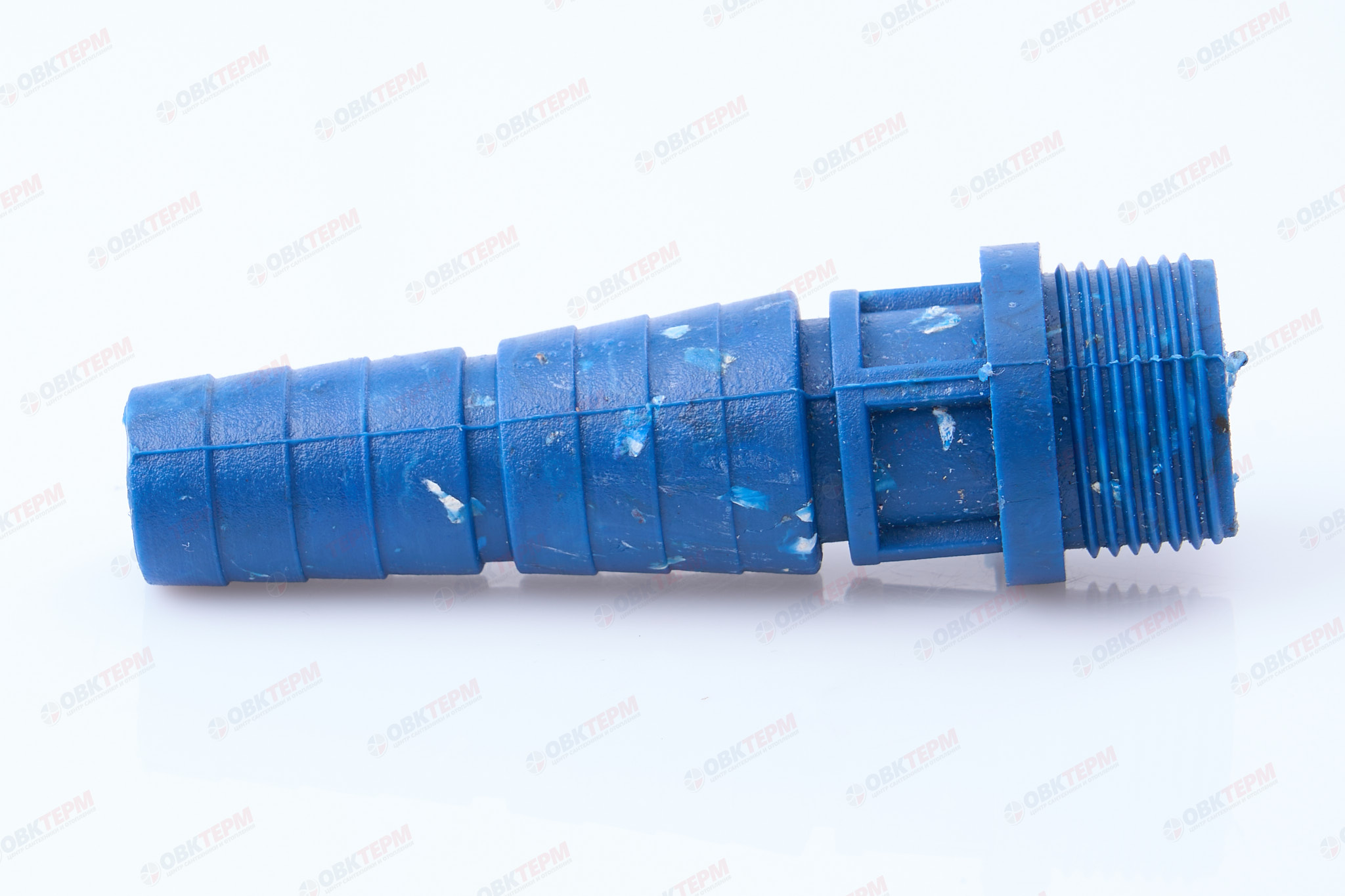 Штуцер пластиковый     3/4" наружняя резьба - 3/4" * 1"  шланг (1/1000шт) - Изображение №2
