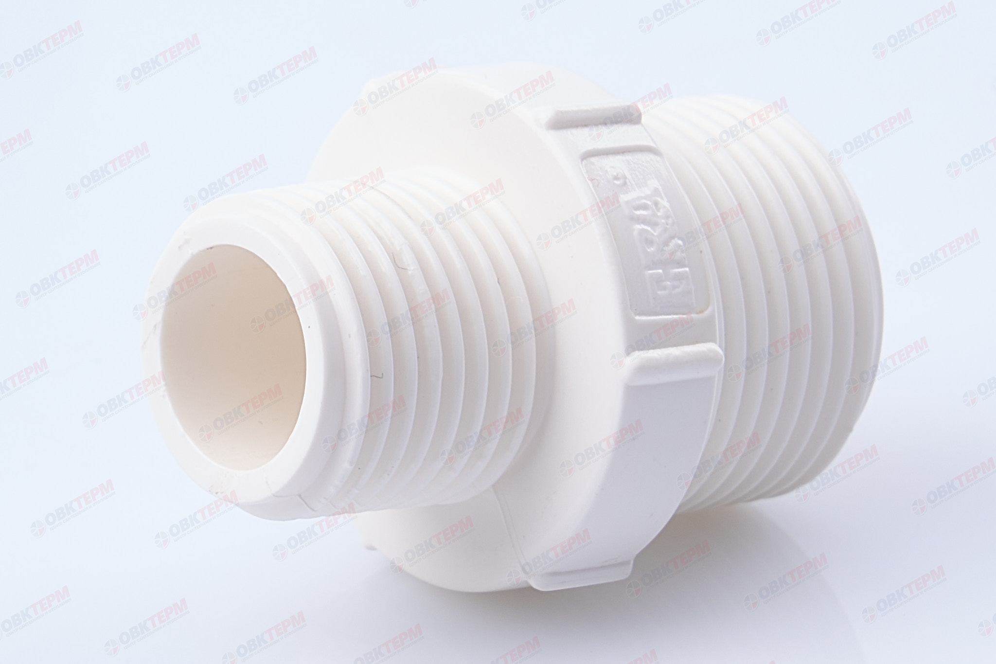 Ниппель пластиковый    МАК      1/2" - 3/4"   (1шт/500упак) - Изображение №1