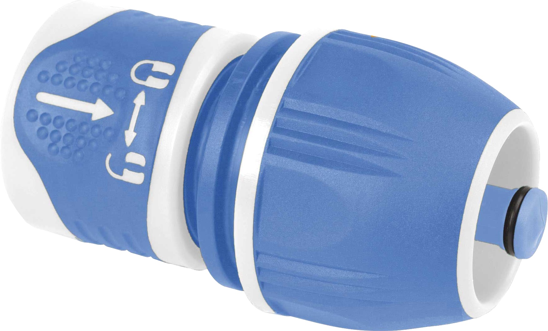 Коннектор со стопом    1/2"-5/8"-3/4"     AS 107     Aquapulse   (24шт) - Изображение №1