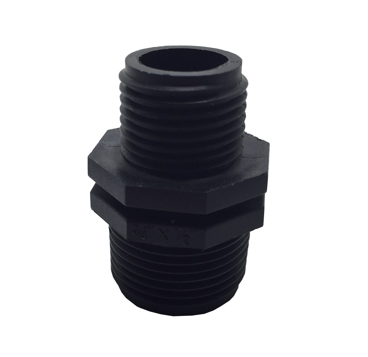 Адаптер-ниппель с наружной  резьбой    1/2"       1032  (резьба 3/4")  Aquapulse   (25шт) - Изображение №1