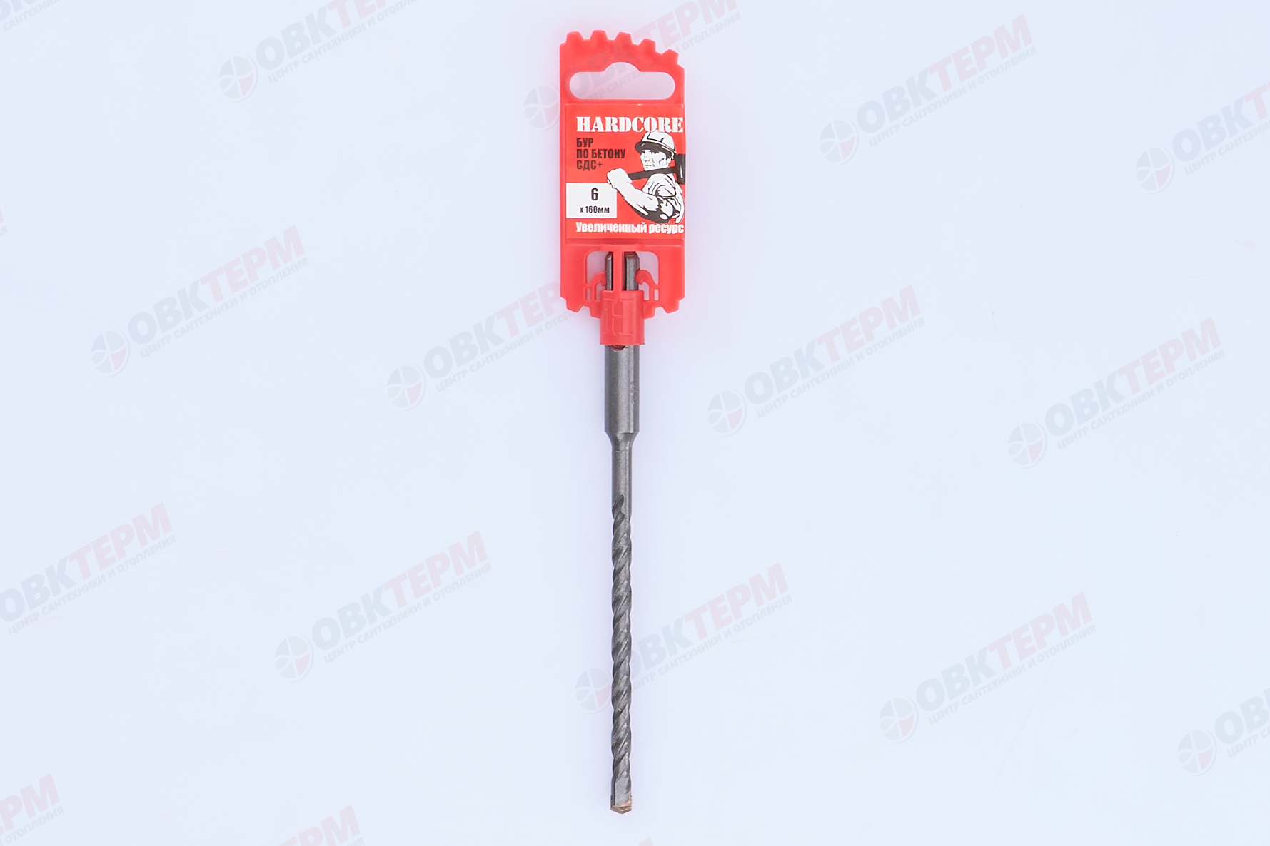 Бур по бетону SDS+ 6*160мм Hardcore - миниатюра №8