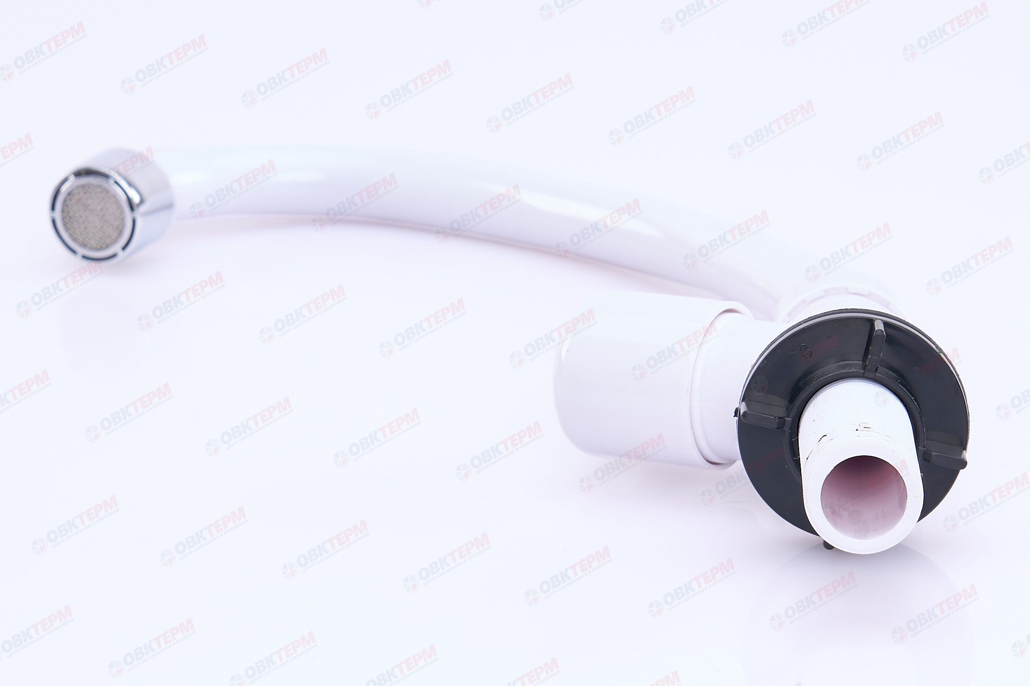 Смеситель моно для холодной воды PLAMIX Mono-007 White (84шт/ящ) - миниатюра №7