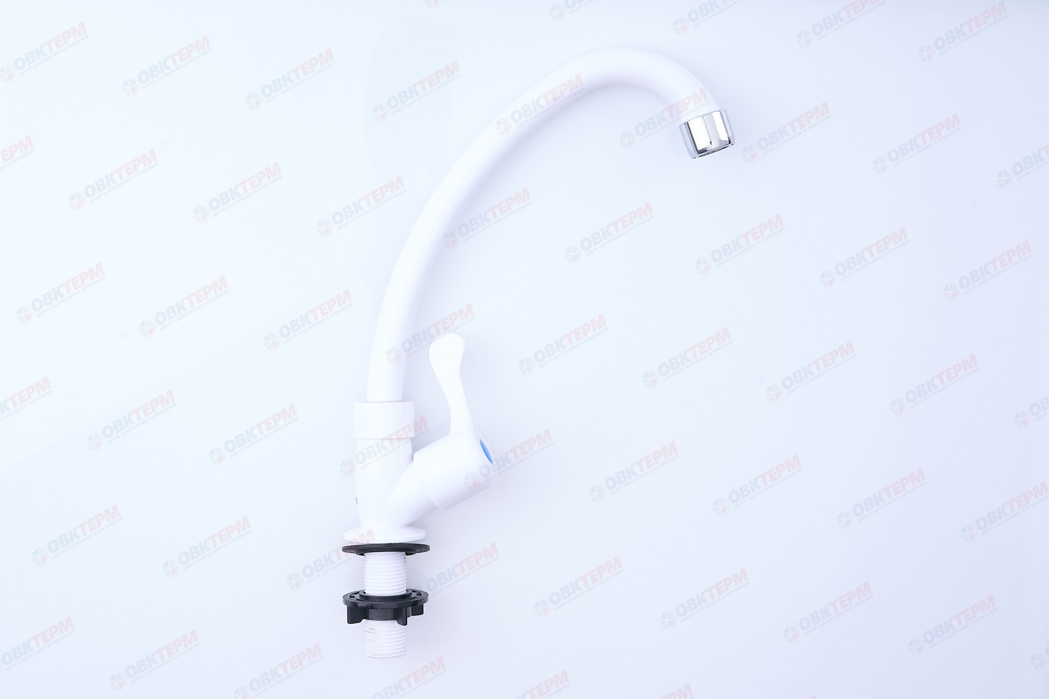 Смеситель моно для холодной воды PLAMIX Mono-007 White (84шт/ящ) - Изображение №3