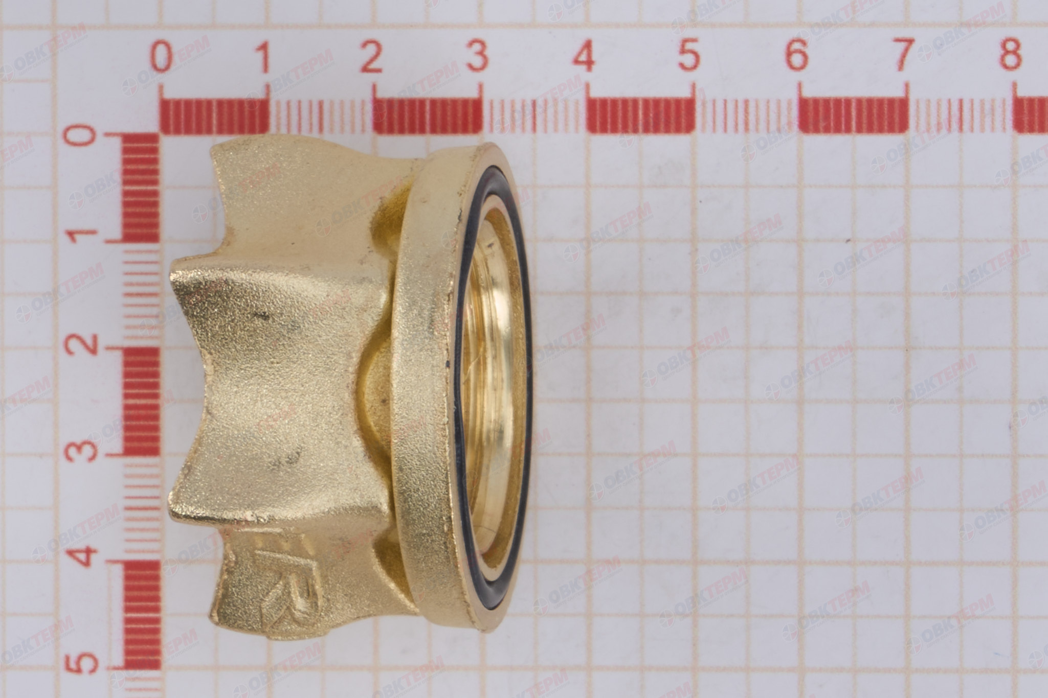 Гайка для крепления смесителя ZERIX WKM-028 (серии YUB ) (240 шт/ящ) - миниатюра №7