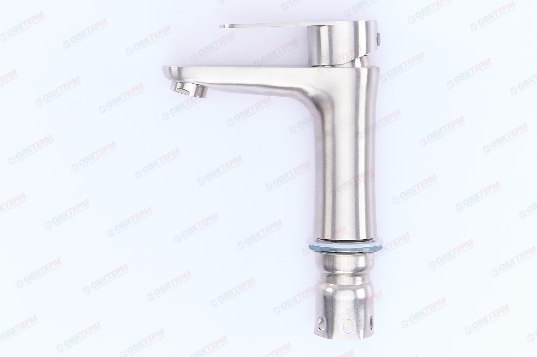 Смеситель д/умывальника нерж/сталь CHAMPION NEO-001-A (NEO-001) Ø40  (16 шт/ящ) - миниатюра №7