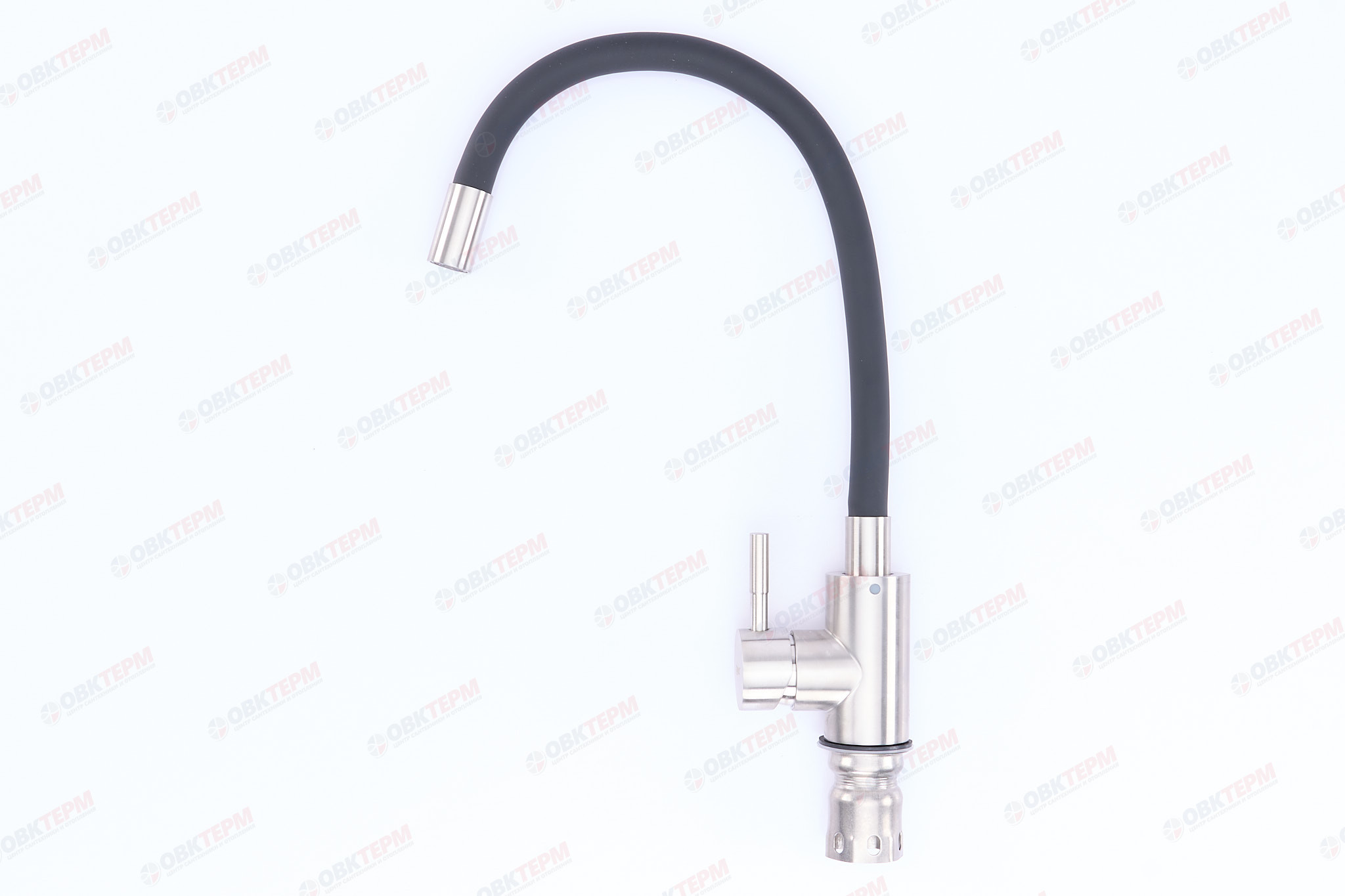 Смеситель д/кухни нерж/сталь ZERIX LUX-011 BLACK REFLECTOR 10 шт/ящ - миниатюра №2