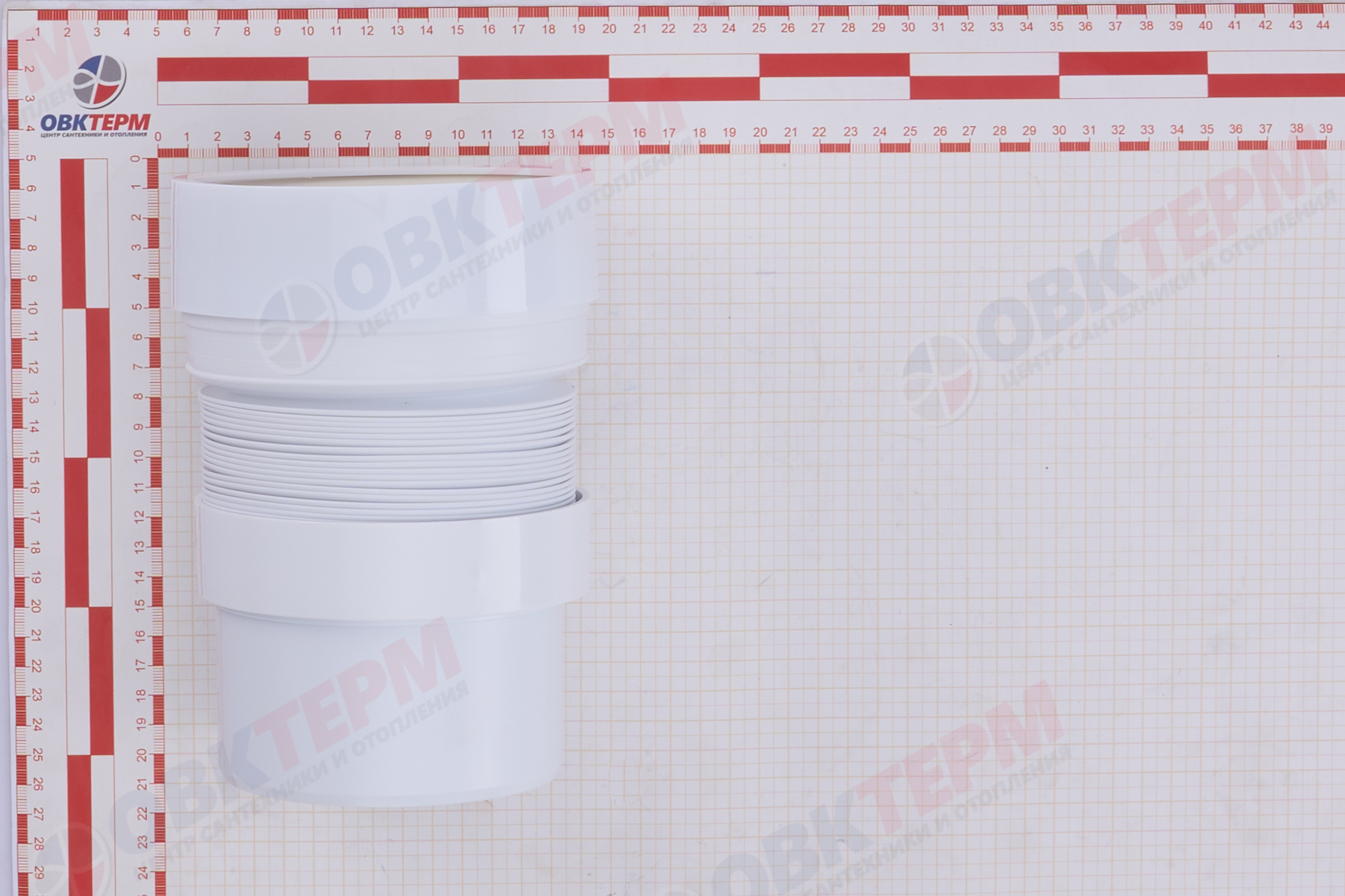 Гофра С-999Р  ОРИО слив раздвижной для унитаза  длина 200-340 мм (32шт) - миниатюра №8