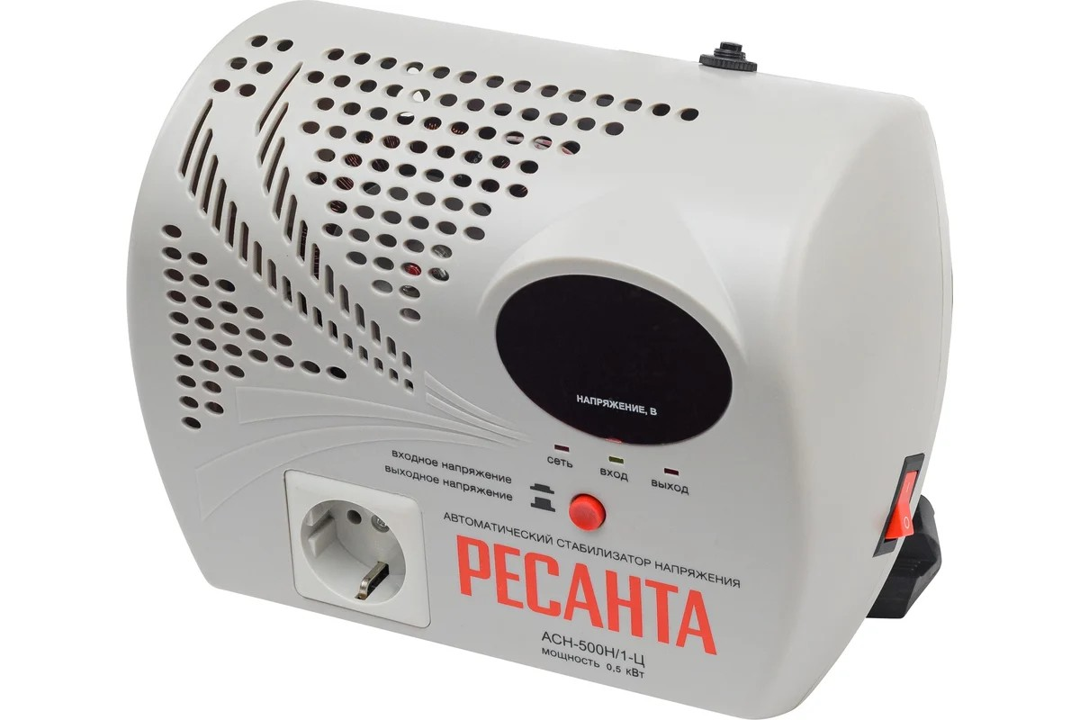 Стабилизатор ACH НАСТЕННЫЙ  -   500 Н1/1-Ц Lux  Ресанта - миниатюра №6