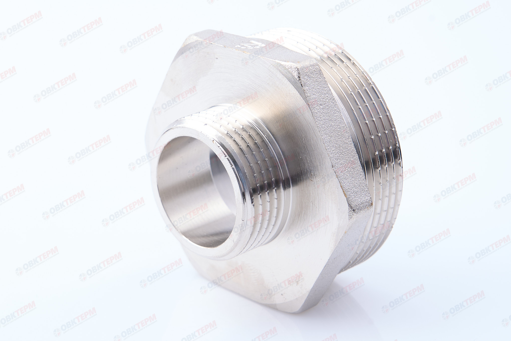 Ниппель 1 1/2" -   1"  Никель ZEISSLER                 (70/5) - Изображение №1