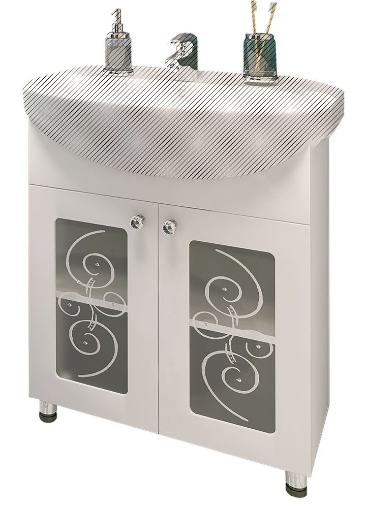 Тумба EvaGold 65 №2 "ILLUSION" (ум. Стиль 65) - изображение №1