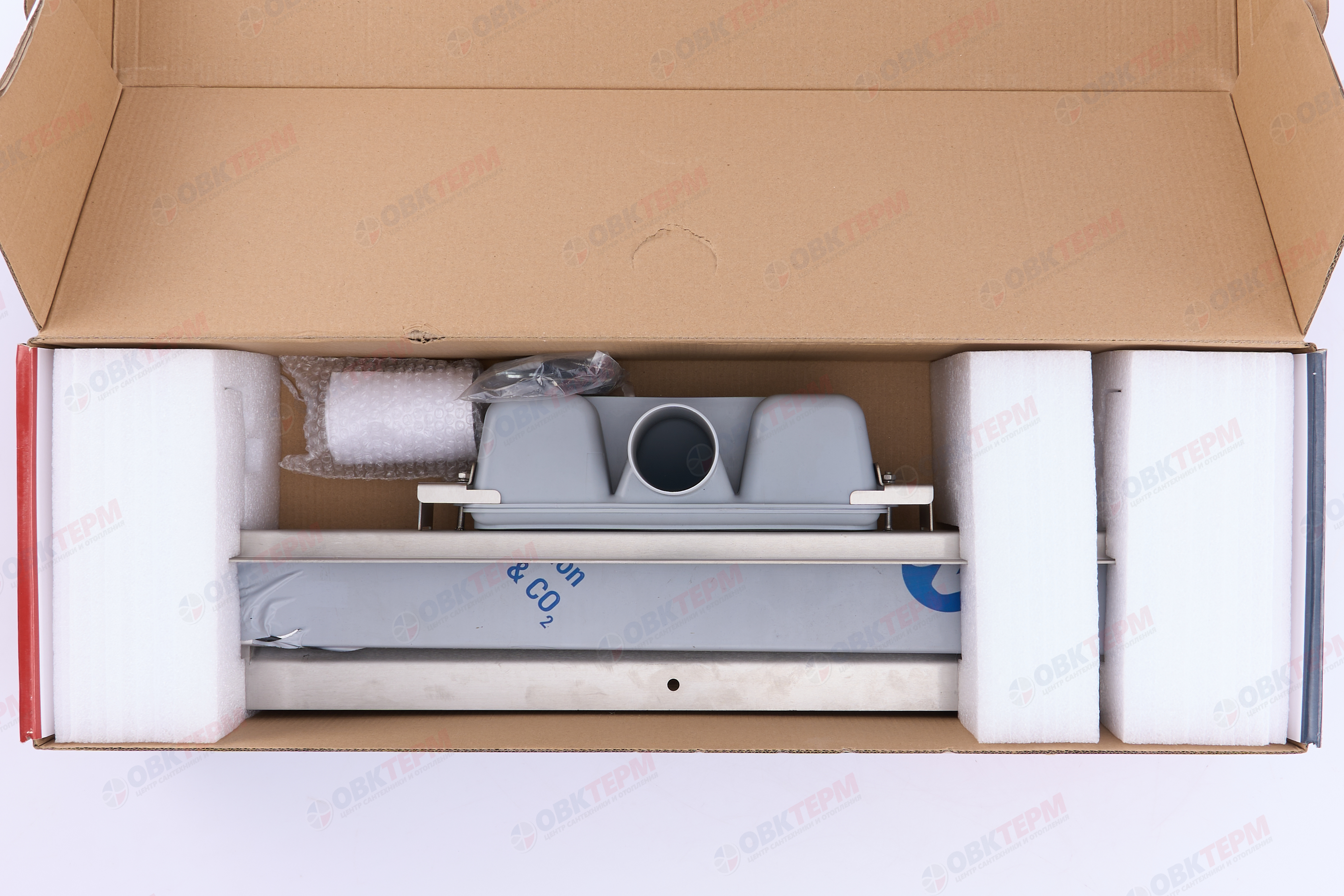 Трап-лоток 600*70 мм для монтажа в стену нерж+глянец(сухой+гидрозатвор)TIM BAD816002 Profi (1шт/4шт) - миниатюра №3