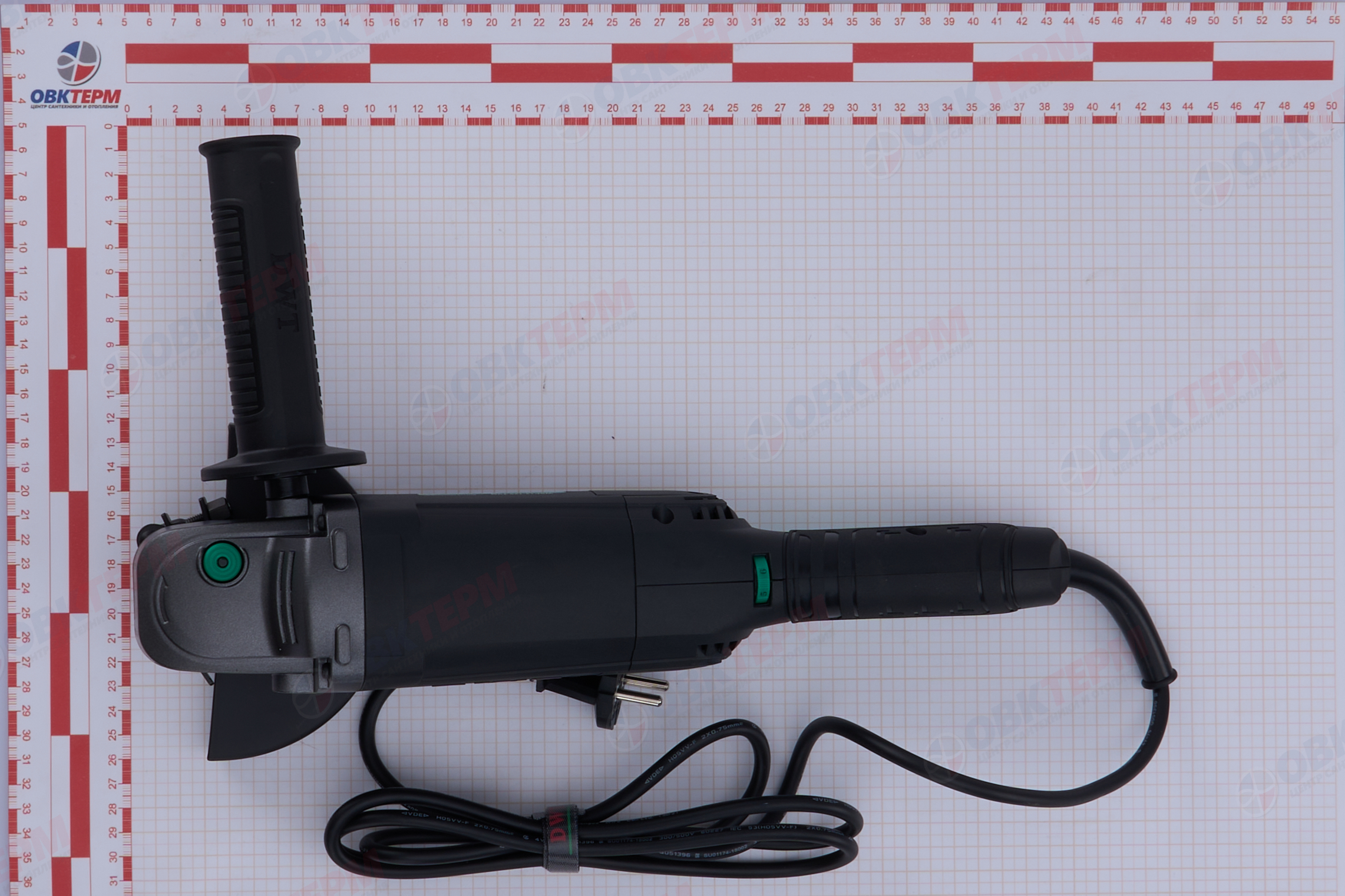 Углошлифовальная машина DWT 125 мм (1200 Вт, рег 3300-11000) - миниатюра №6