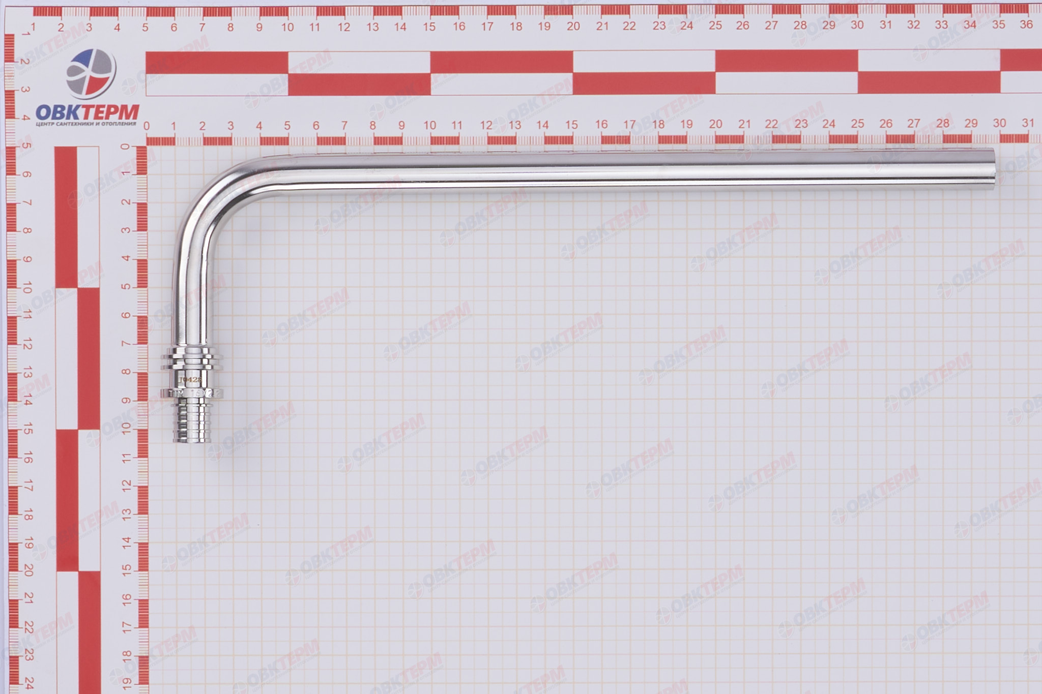 Г-образня труба из нерж.ст. 16-2,2  х 25 см - 250мм   TIM   (100/10шт) - Изображение №4