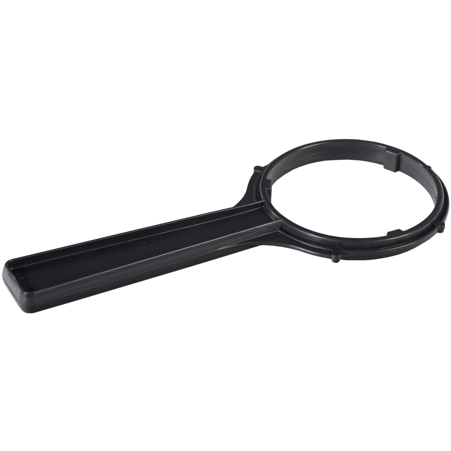 ГЕЙЗЕР  Колба    10"Slim Line  3/4" 1П  (Белый пластик, латунь резьб вставки, с картриджем) - Изображение №3