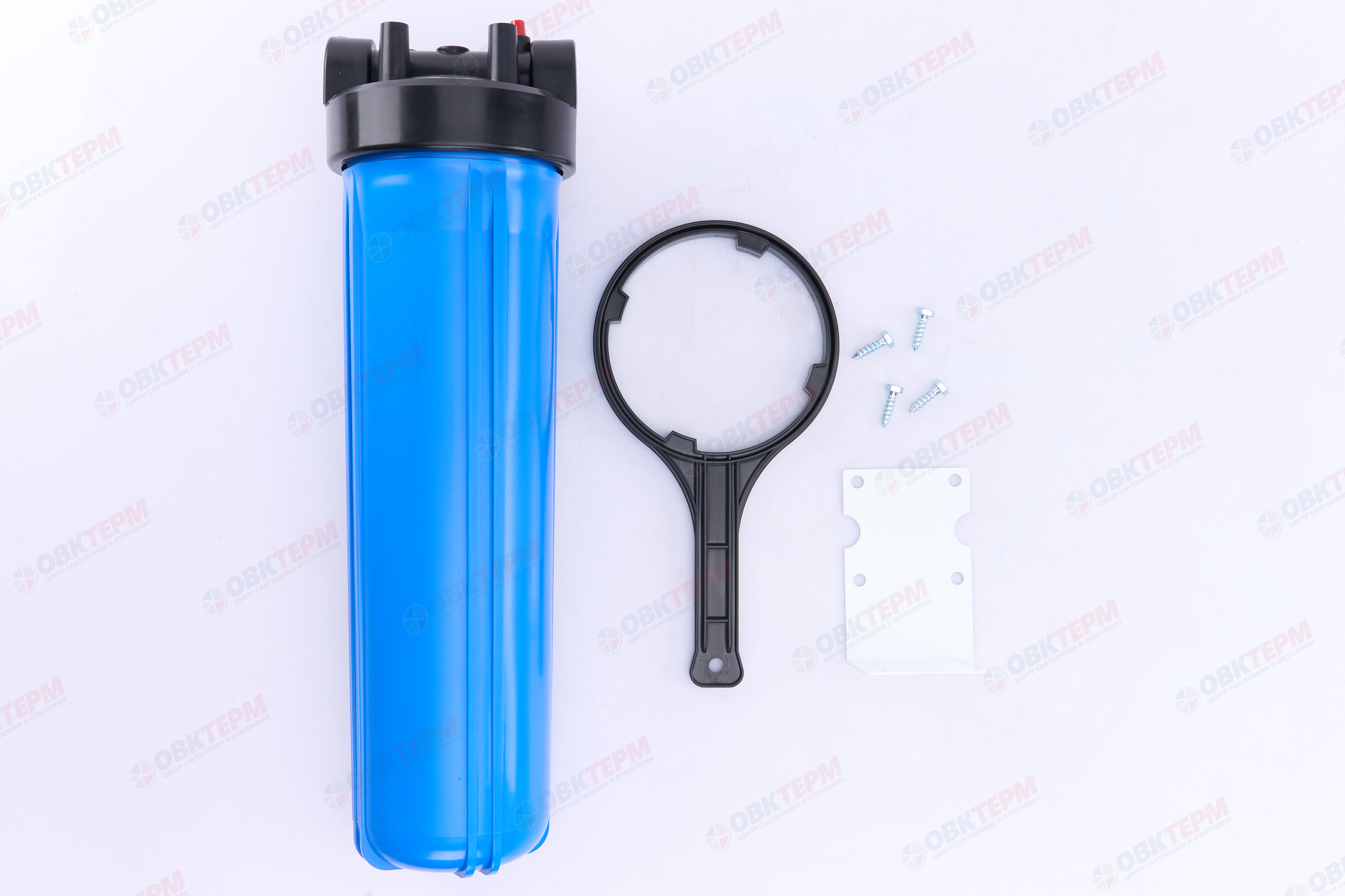 ГЕЙЗЕР  Колба  BB 20  1" Canature (Синий пластик, латунные резьб вставки) - миниатюра №16