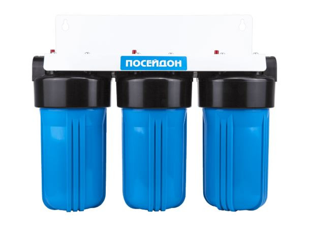 ПОСЕЙДОН  Колба тройная  3Р  ВВ10  1"  С КЛЮЧЕМ - Изображение №1