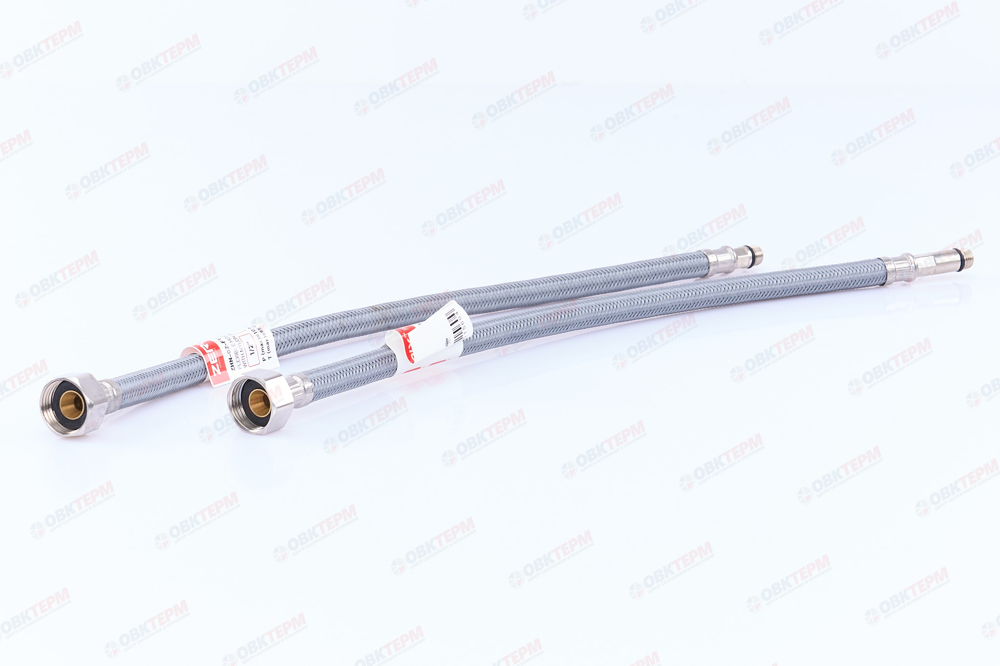 Шланг  1/2" игла  0,4 м  ZERIX нейлон длинный + короткий (100 шт/ящ) - Изображение №2