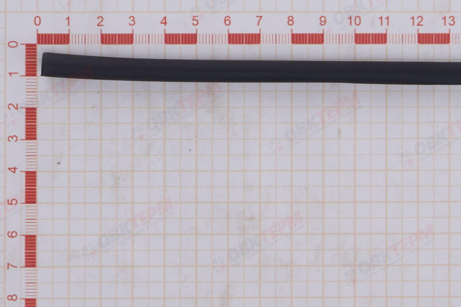 Трубка термоусадочная 1м нг-LS 6/3 черная ТТУ IEK - Изображение №3