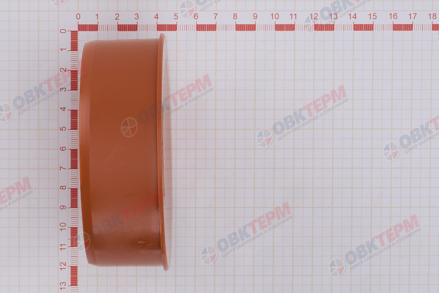 Заглушка  110    РЫЖАЯ      (40 шт)        RTP - миниатюра №6