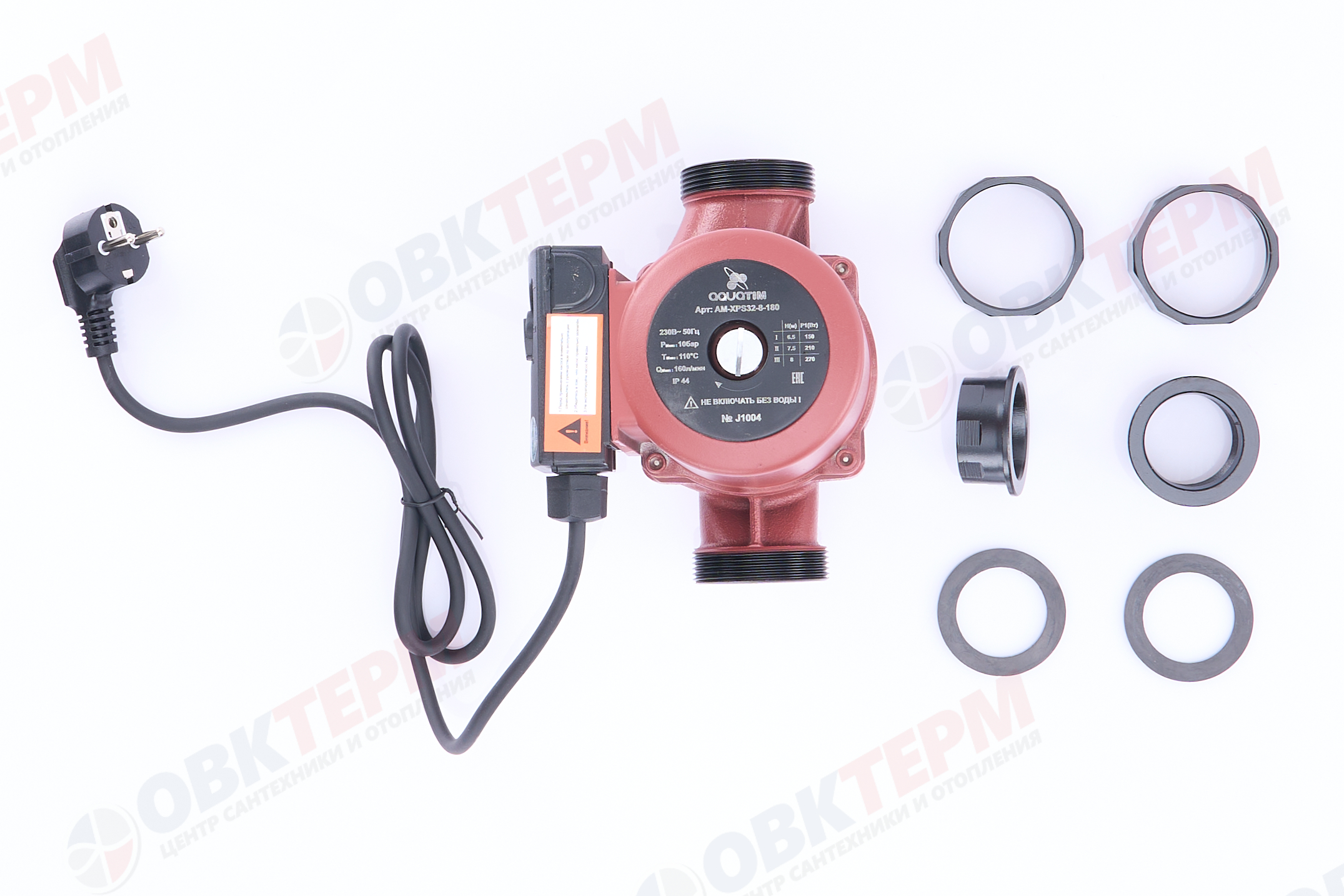 Насос циркуляционный  AM-XPS 32/8-180  TIM - Изображение №5