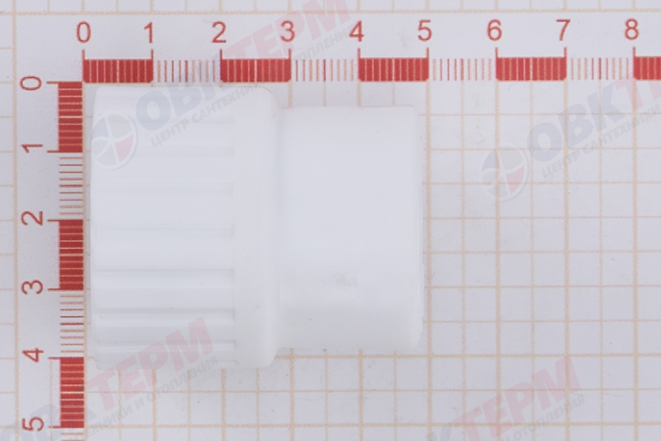 МРВ  25 * 3/4"    БЕЛАЯ PP-R    (RTP)    (120/20) - миниатюра №6