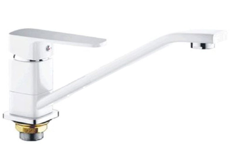 Смеситель д/кухни MIXXUS MISSOURI 555  Ø35  25 см (WHITE) (10 шт/ящ) УЦЕНКА - изображение №1