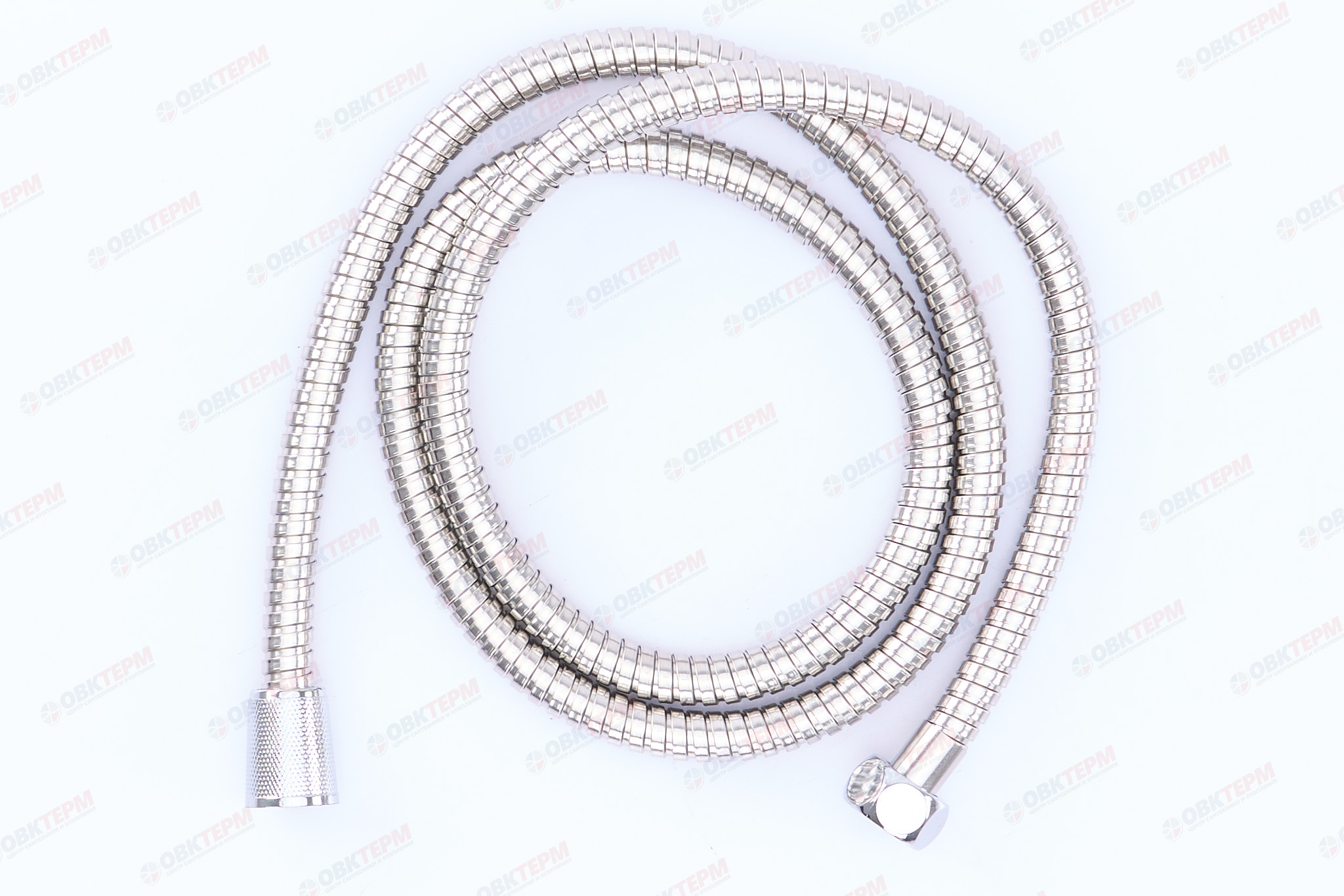 Шланг д/душа 150 см, d 13 мм, внутренний шланг PVC, двойной замок "OVERCON"   (50 шт/ящ) - Изображение №3