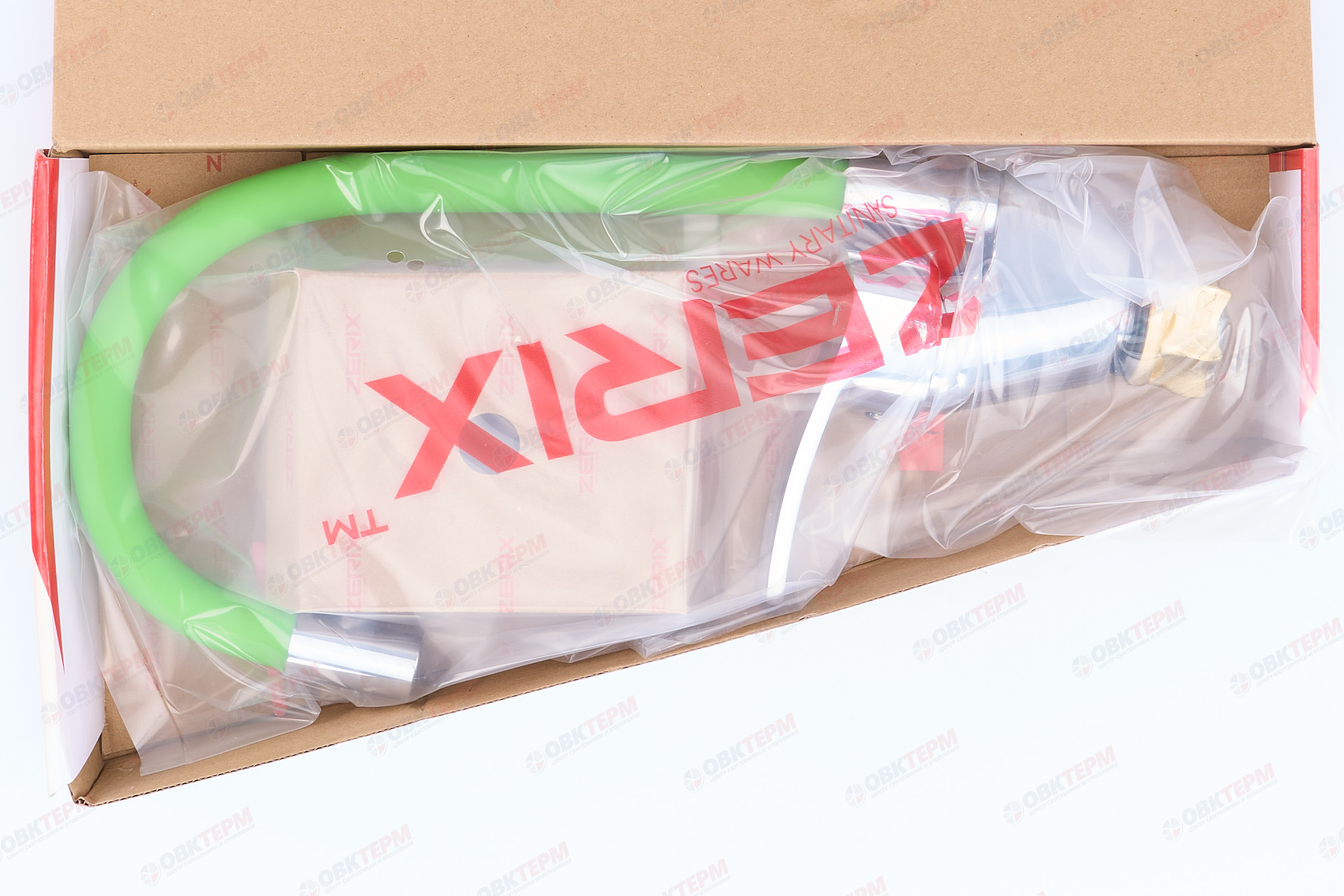 Смеситель д/кухни REFLECTOR ZERIX YUB 279 Ø40 GREEN  (10 шт/ящ) - миниатюра №5