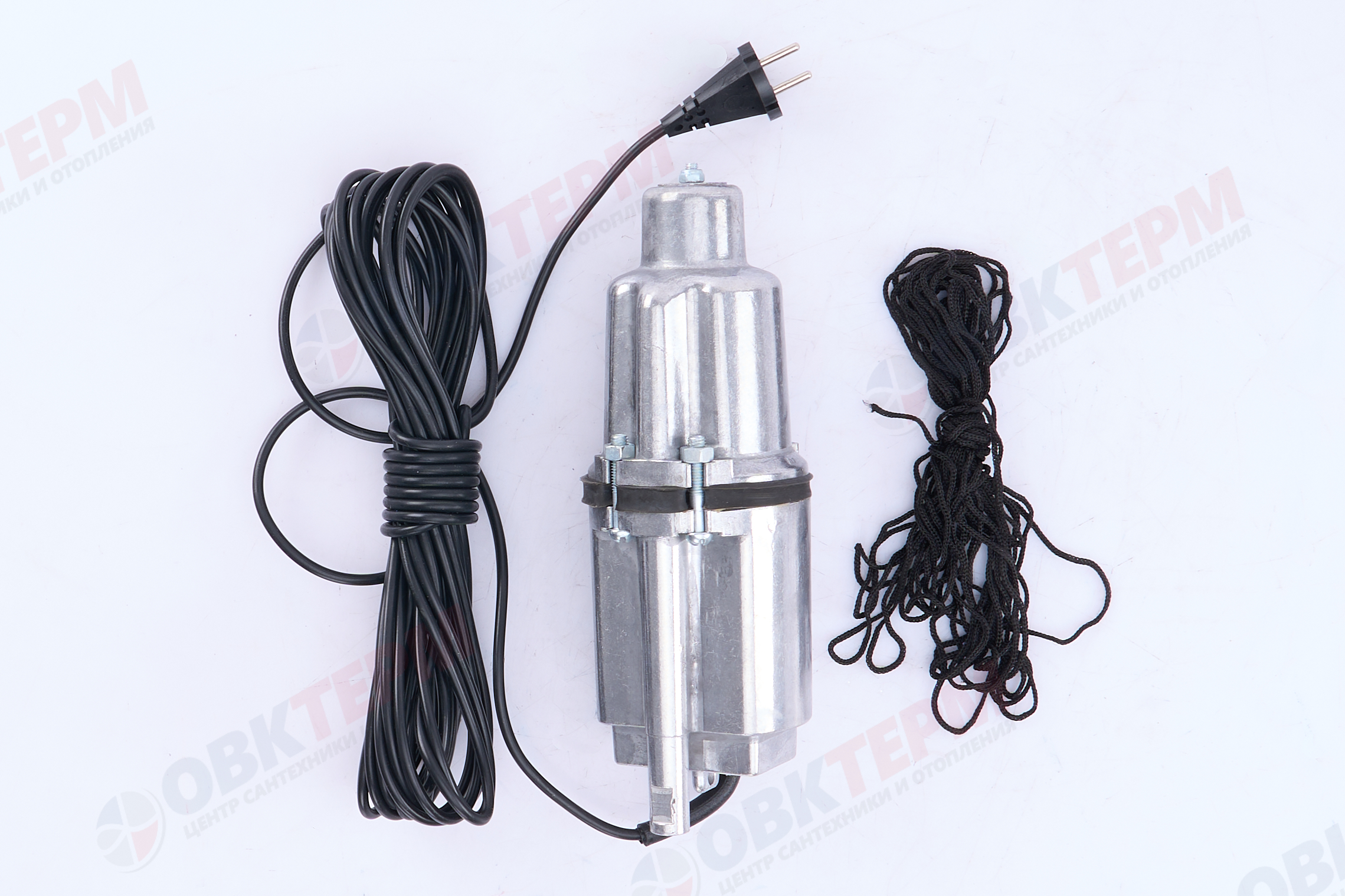 Насос Ручеек-Техноприбор 10метров кабл. (нижний забор, алюм, ТУ 18С) ОРИГИНАЛ (0,28кВт/18л.м./60м.) - Изображение №2