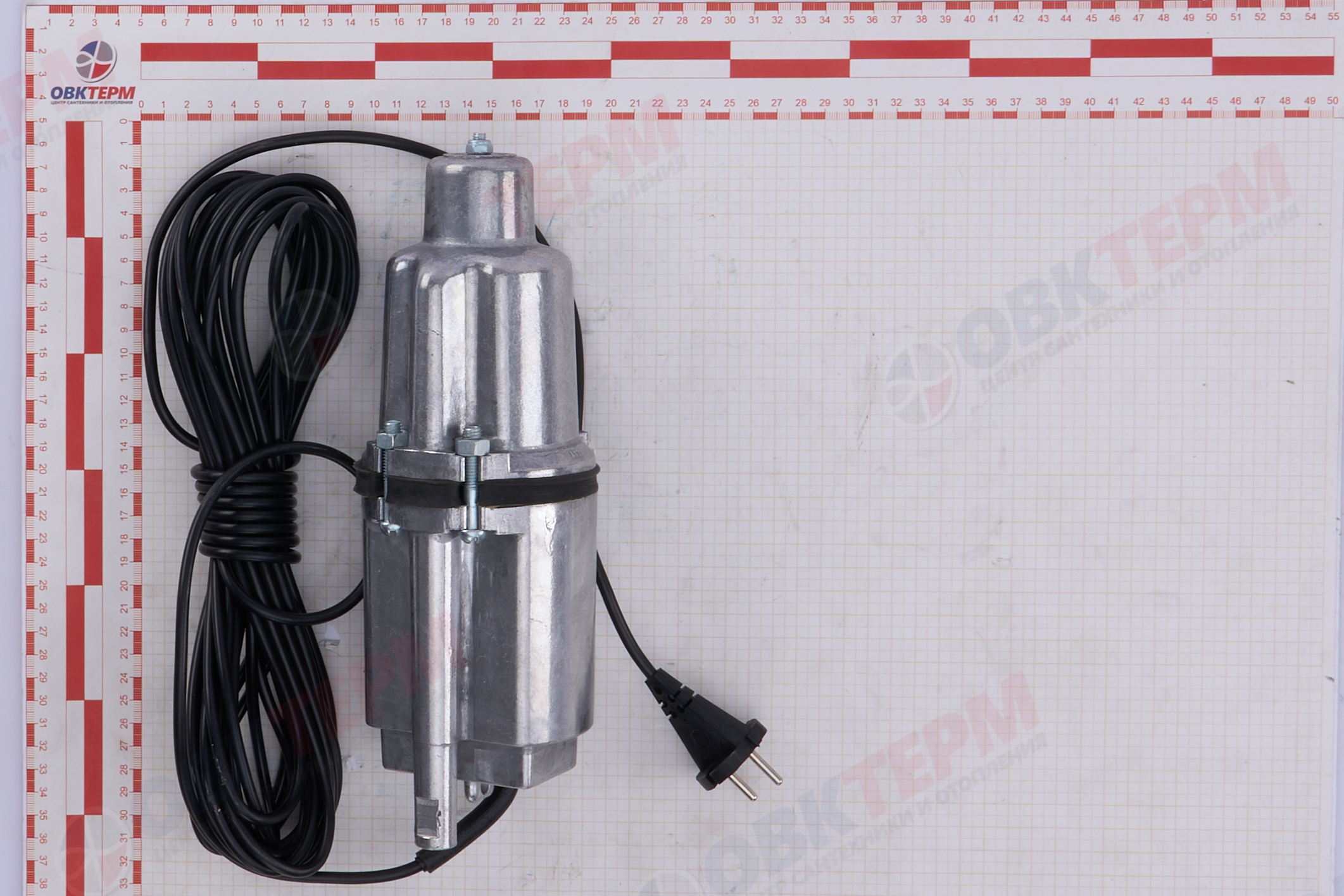 Насос Ручеек-Техноприбор 10метров кабл. (нижний забор, алюм, ТУ 18С) ОРИГИНАЛ (0,28кВт/18л.м./60м.) - Изображение №5