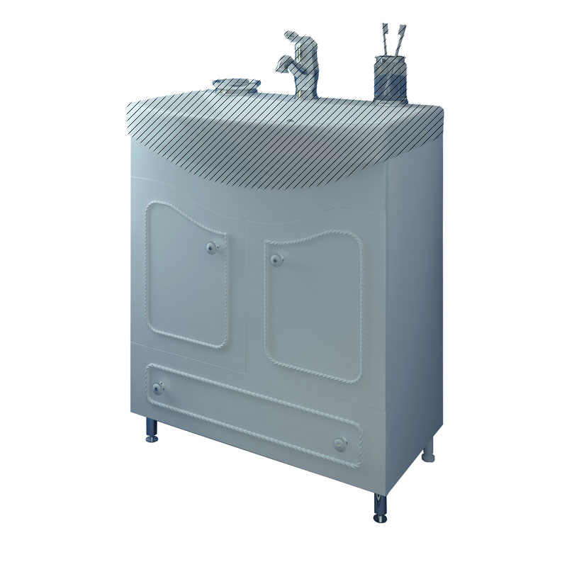 Тумба EvaGold 65 "Versailles"   (ум Балтика 65/ Элеганс 650) - изображение №1