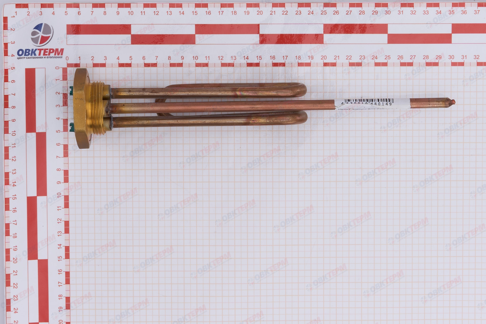 Нагревательный элемент тип RCT 1,5 кВт М6 , L275мм Ariston, Real - миниатюра №7