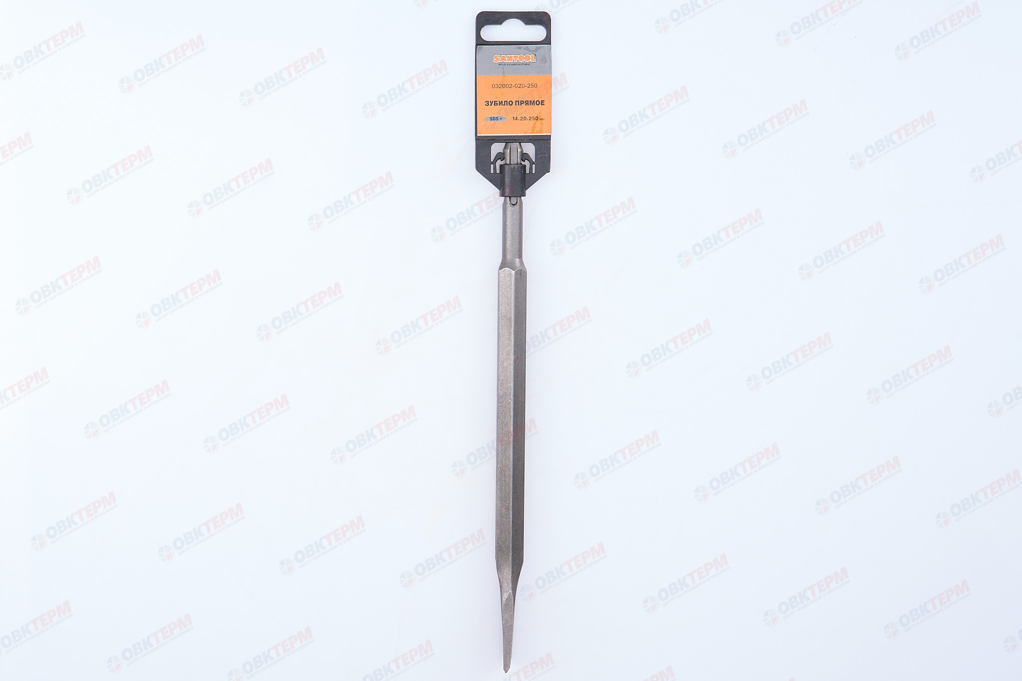 Зубило по бетону, SDS+, 14*20*250 мм прямое SANTOOL - миниатюра №6