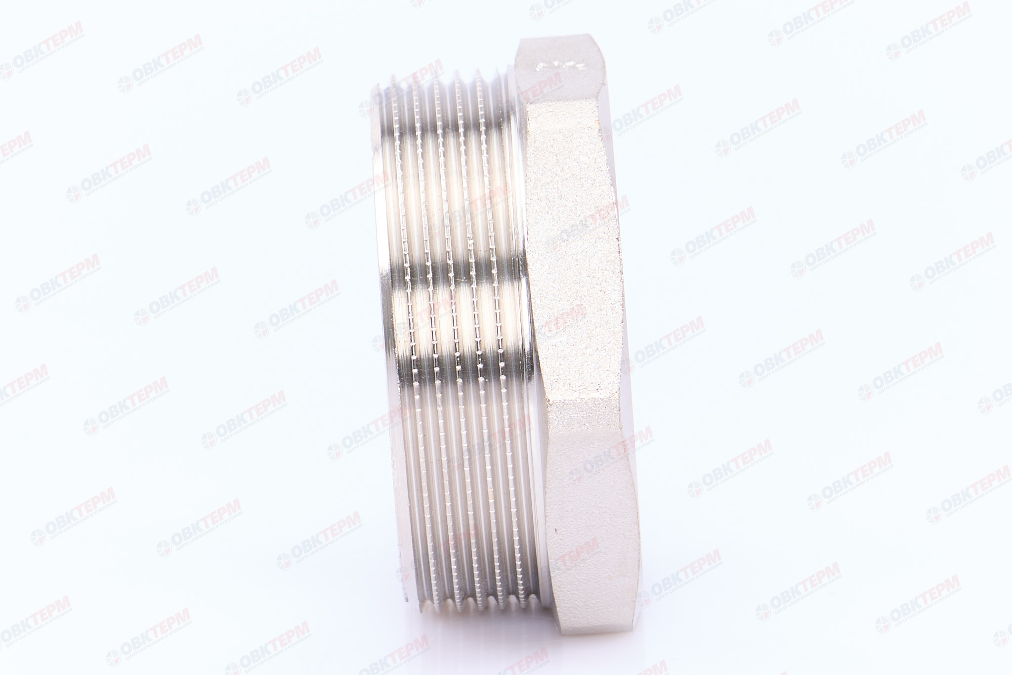 Футорка 2" -  1 1/4"   Никель ZEISSLER                   (40/5) - миниатюра №2